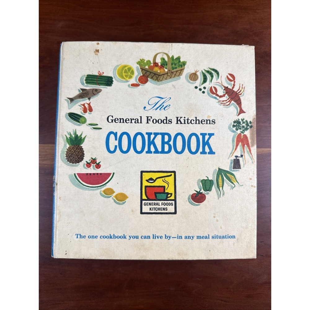 The General Foods Kitchens Cookbook HC 2nd Printing Vtg 1959